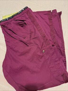 Cherokee Women’s Burgundy Scrub Pants